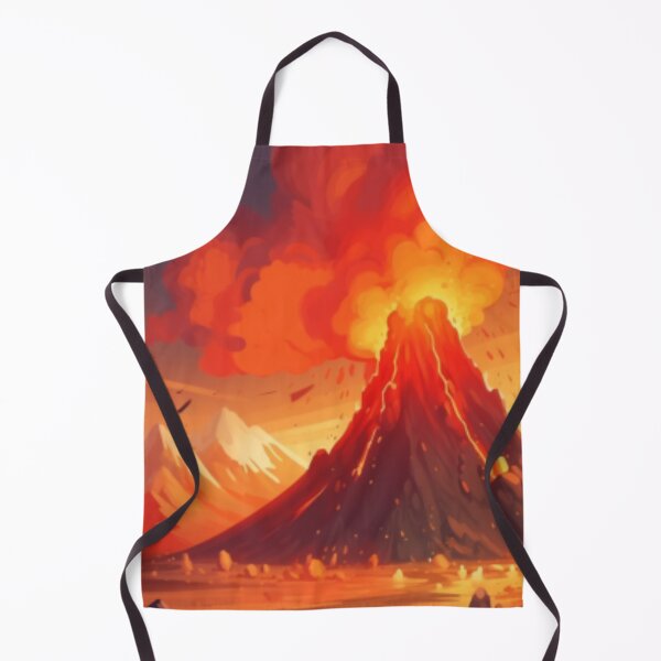 Item preview, Beautiful painting of volcano designed and sold by SPECTRA005.
