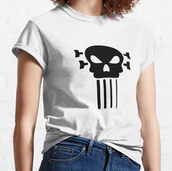 Bass guitar and skull Classic T-Shirt