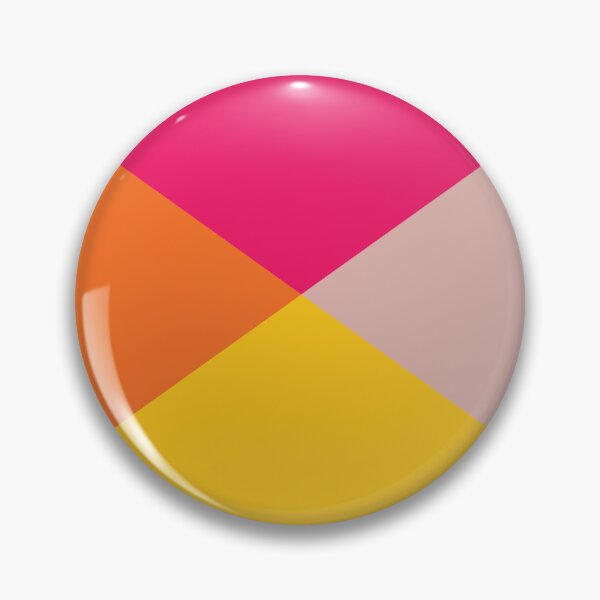 Item preview, Four Triangular Colors | Fuchsia, Dusty Rose, Amber and Orange designed and sold by rsty11.