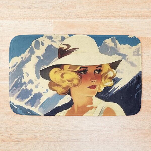 Item preview, Davos, Switzerland, Travel Poster designed and sold by BokeeLee.