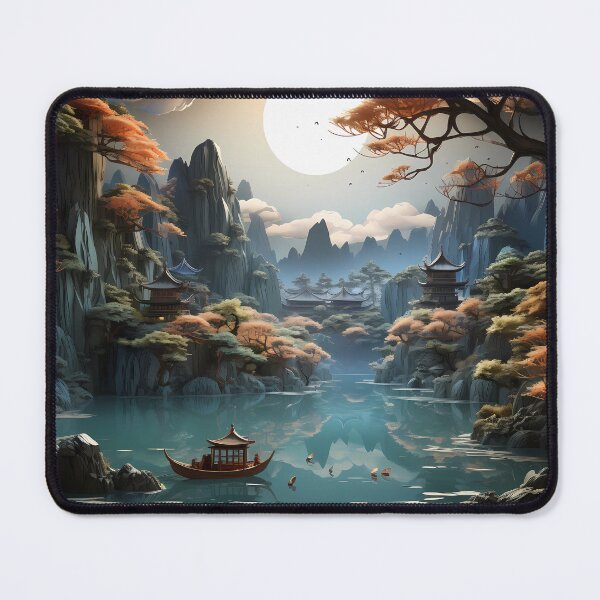 Item preview, The serene beauty of Japan's landscapes captures the essence of tranquility designed and sold by BogatyrovaOlena.