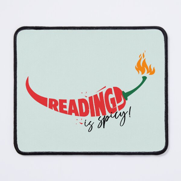 Item preview, Reading is hot, Reading is spicy designed and sold by Rajan Supal.