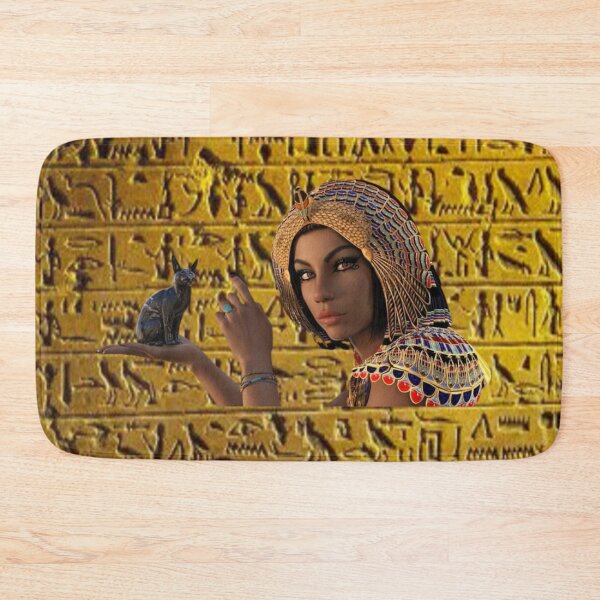 Aperçu de l'œuvre Egypte Femme Reine Royauté Et Chat créée et vendue par Profitrip.