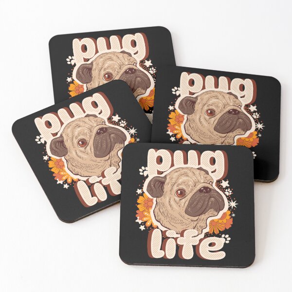 Item preview, Pug Life Cute Dog Gift designed and sold by InkyGenies.