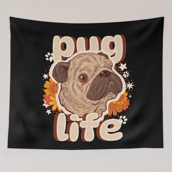 Item preview, Pug Life Cute Dog Gift designed and sold by InkyGenies.