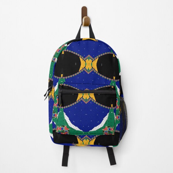 Item preview, Attractive original abstract geometric artwork, inspired by the South African flag in a vintage style. designed and sold by Ralek.