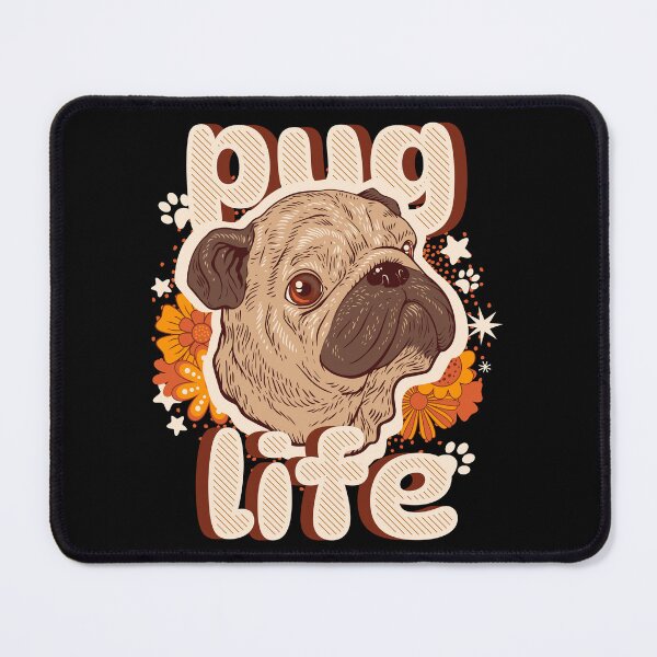 Item preview, Pug Life Cute Dog Gift designed and sold by InkyGenies.