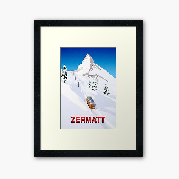 Zermatt Framed Art Print