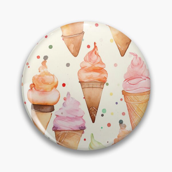 Item preview, Ice Cream Print Background designed and sold by PaperieJennifer.