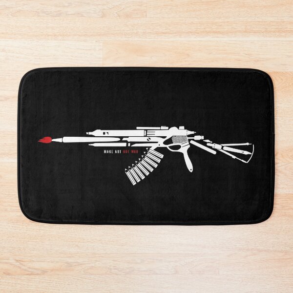Item preview, Make art not war | white designed and sold by ModernPacifist.