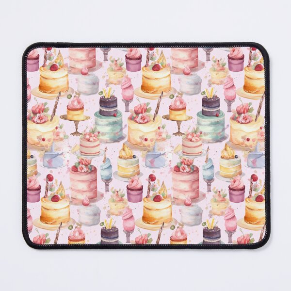 Artikelvorschau, Üppiger Kuchen-Druckhintergrund entworfen und verkauft von PaperieJennifer.