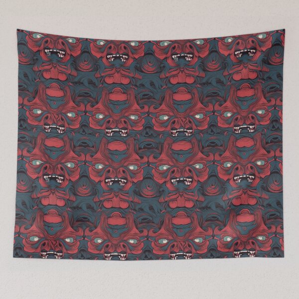 Item preview, Intriguing Red Oni Fusion designed and sold by MuseMavenDesign.