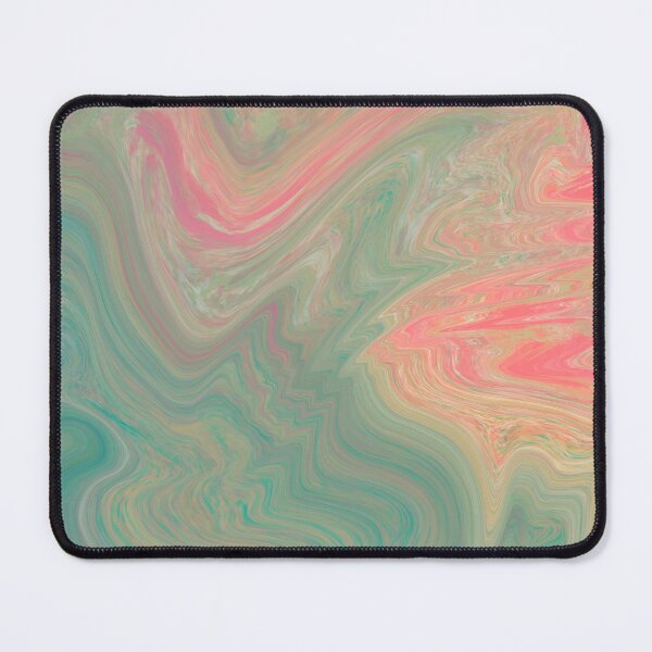 Item preview, Green and Pink Marble Abstract Painting by Kristi Duggins  designed and sold by Kristi Duggins.