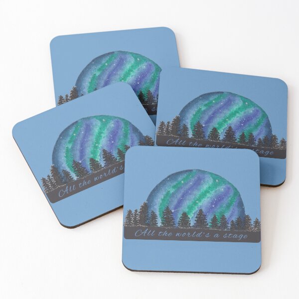 Item preview, Shakespeare Aurora (Blue) designed and sold by jamienathan.