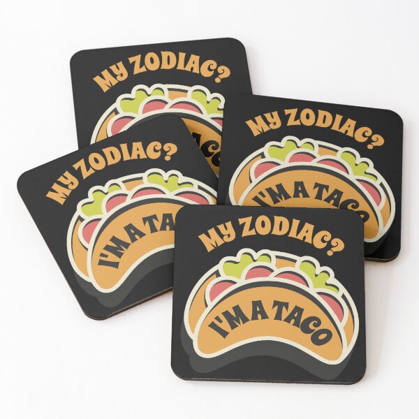 Item preview, My Zodiac? I'm A Taco - Astrology Funny Gift designed and sold by InkyGenies.