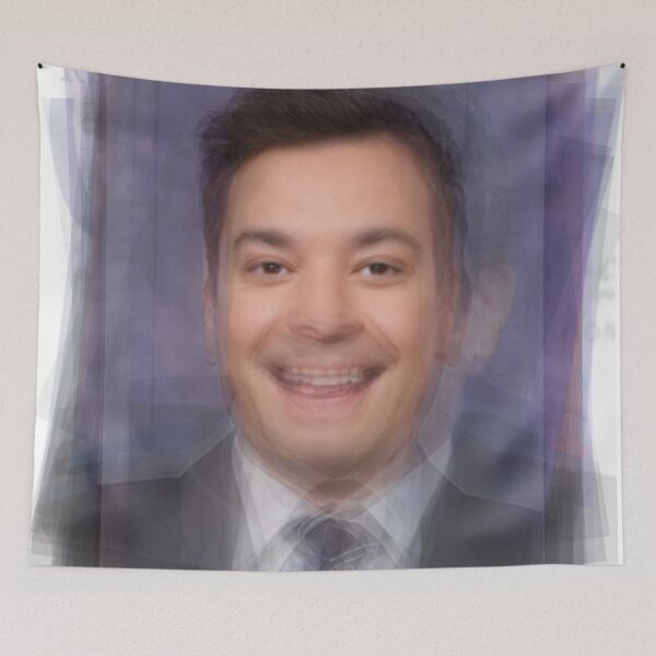 Artikelvorschau, Jimmy Fallon Portrait Overlay entworfen und verkauft von Steven Socha.