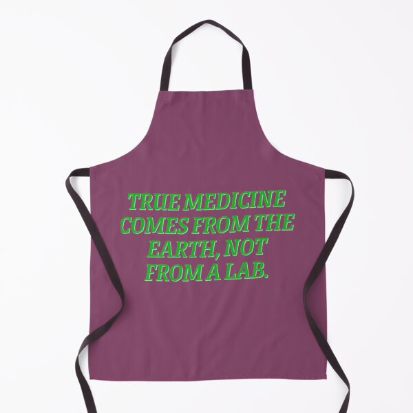Item preview, Naturopathy Ayurveda Quote True Medicine Comes From the Earth designed and sold by syjwearkdlr1.