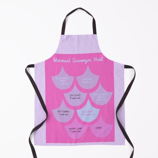Item preview, Beach Mermaid Scavenger Hunt in Pink and Purple designed and sold by SamJanner.