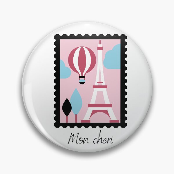 Item preview, PARIS EIFFEL TOWER STAMP ART  designed and sold by U-mule.