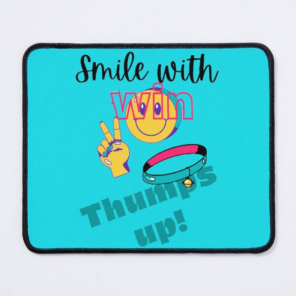 Item preview, smile with win thumbs up! designed and sold by CoBohoDesigns.
