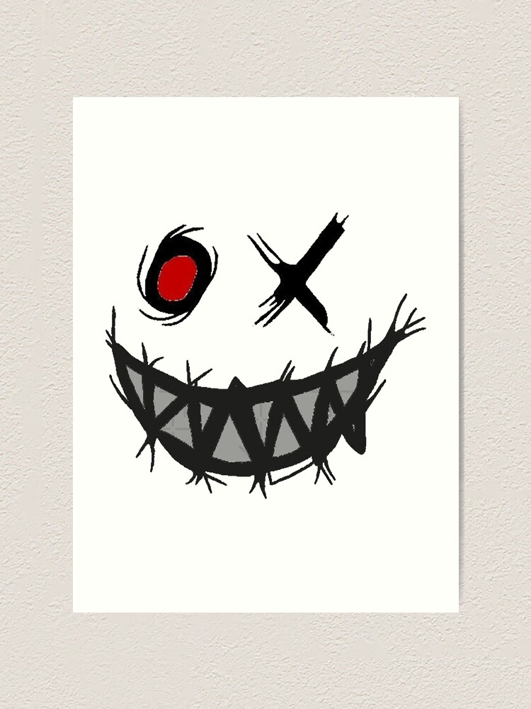 Evil Smiley Face Shirt - Custom Funny Design 100% Cotton