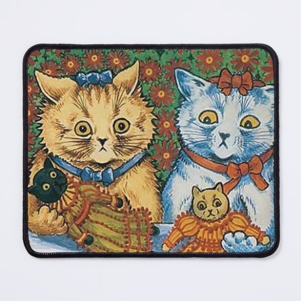 Item preview, Mystical Feline Delight: Louis Wain's Artistic Wonder Sticker designed and sold by BeniSof.