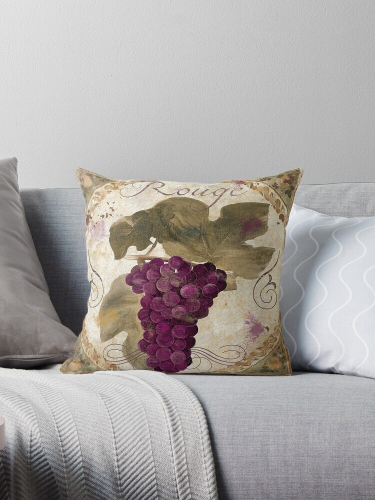 Wine colored outlet pillows