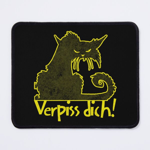 Item preview, fuck off cat designed and sold by Dunkelflaute.