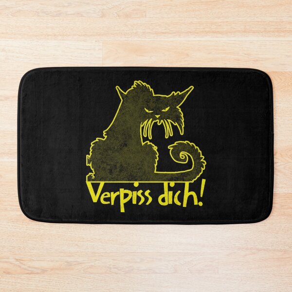 Item preview, fuck off cat designed and sold by Dunkelflaute.