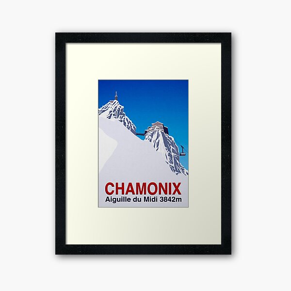 Chamonix Framed Art Print
