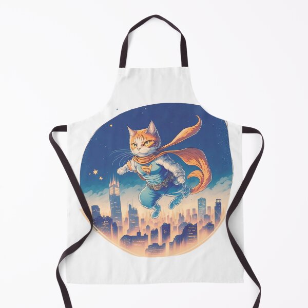 Item preview, Super Hero Cat Cartoon Nostalgic Color | Unique Cat Lover Gift Idea designed and sold by MaFleiva.