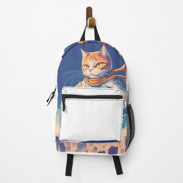 Item preview, Super Hero Cat Cartoon Nostalgic Color | Unique Cat Lover Gift Idea designed and sold by MaFleiva.