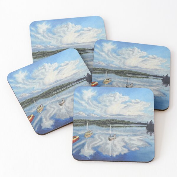 Item preview, Clouds over Little Lake Sunapee designed and sold by LoveJingle.