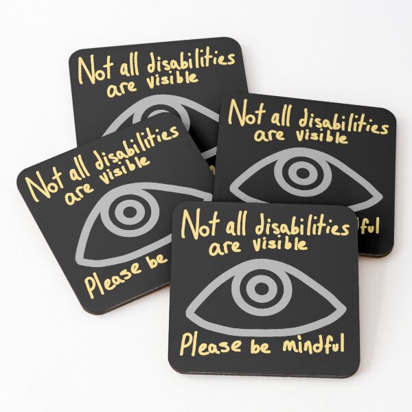 Item preview, Not All Disabilities Are Visible designed and sold by Boxer-n-co.