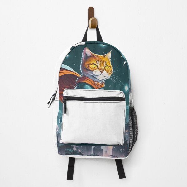 Item preview, Super Hero Cat Cartoon Bali Color | Unique Cat Lover Gift Idea designed and sold by MaFleiva.