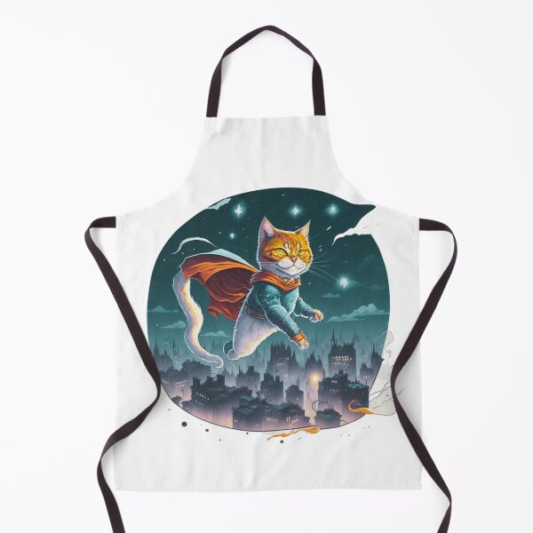 Item preview, Super Hero Cat Cartoon Bali Color | Unique Cat Lover Gift Idea designed and sold by MaFleiva.
