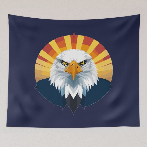 Item preview, Eagle Cartoon Art 08 designed and sold by tpixx.