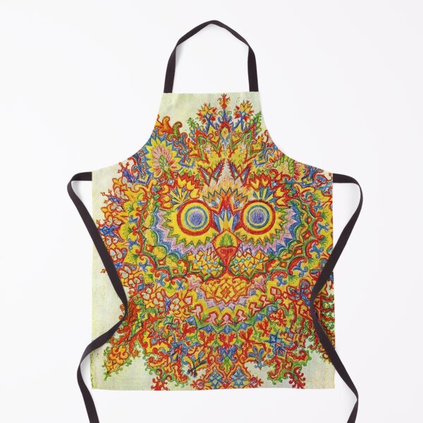Item preview, Mystical Feline Delight: Louis Wain's Artistic Wonder Sticker designed and sold by BeniSof.