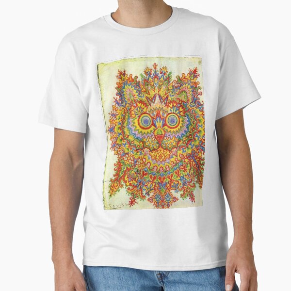 Item preview, Mystical Feline Delight: Louis Wain's Artistic Wonder Sticker designed and sold by BeniSof.