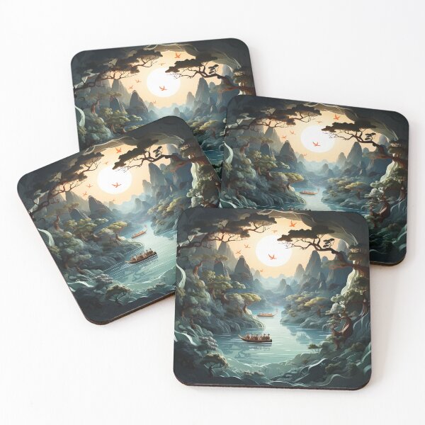 Item preview, The serene beauty of Japan's landscapes captures the essence of tranquility designed and sold by BogatyrovaOlena.