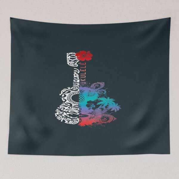 Item preview, Tattoo Tribal Pattern Ukulele Hawaii Music  designed and sold by CarlesWhitton.
