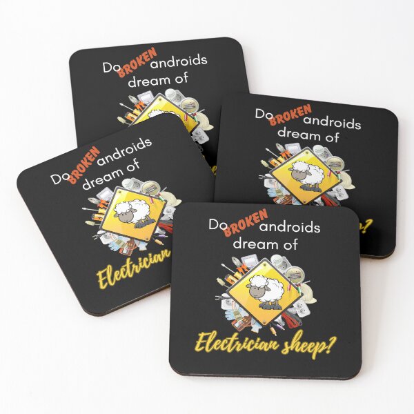 Item preview, Do broken androids dream of electrician sheep? designed and sold by 2enmasKarados.