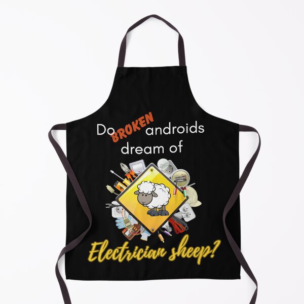 Item preview, Do broken androids dream of electrician sheep? designed and sold by 2enmasKarados.