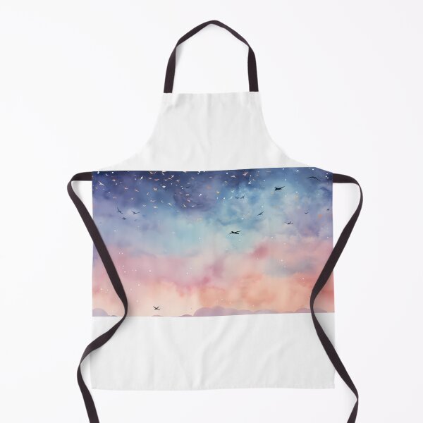 Artikelvorschau, Flying Birds Pastel Watercolor entworfen und verkauft von tropicaltee.