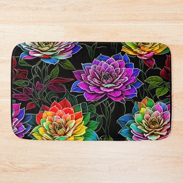 Item preview, Colored Flowers designed and sold by ToffeeDream.