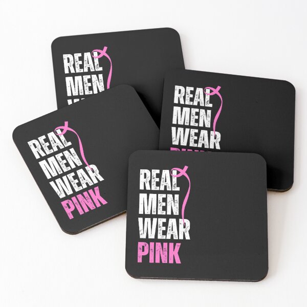Item preview, Real Men Wear Pink Breast Cancer Awareness designed and sold by mariejosee22.