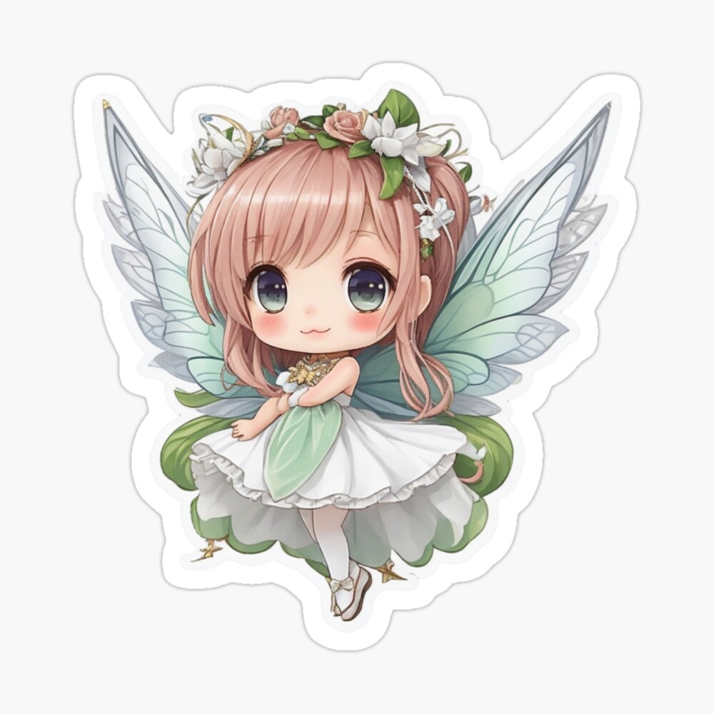 Fairy Animated Flowers - Fairy Anime Flower Png, Transparent Png ,  Transparent Png Image - PNGitem