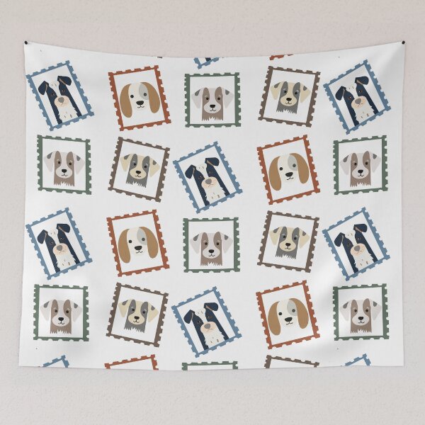 Item preview, Dog stamps, dog faces designed and sold by OillieDesigns.