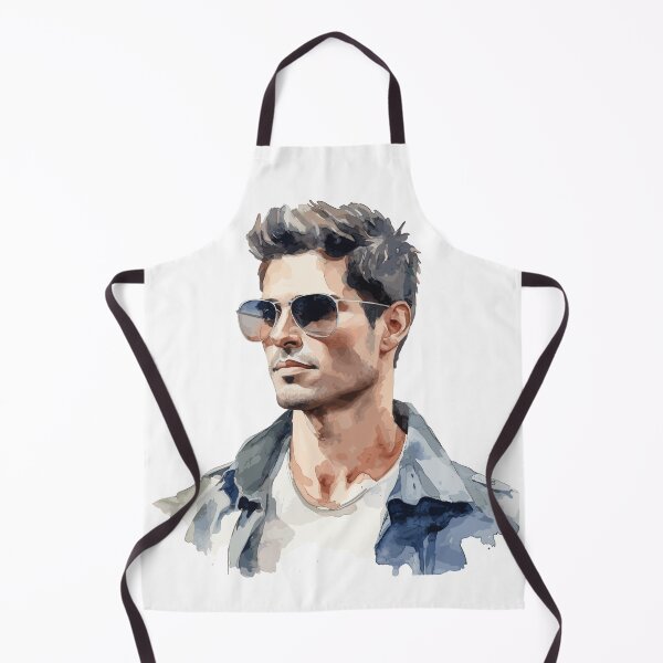 Item preview, Handsome Man Wearing Aviator designed and sold by suwarnaadi.