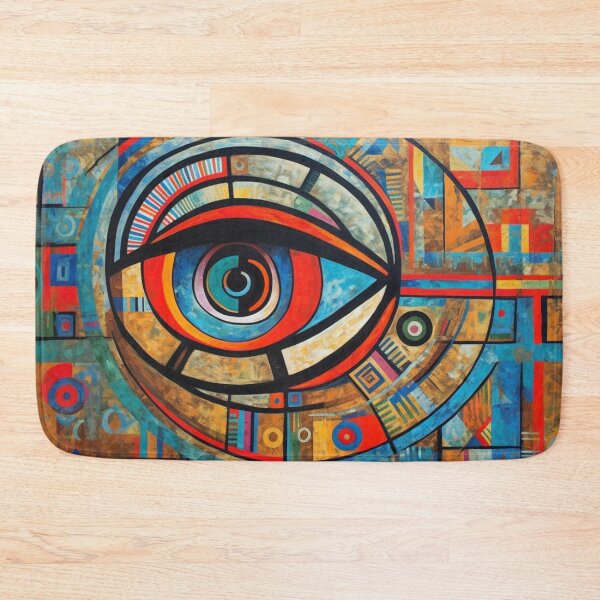 Artikelvorschau, All-Seeing Abstract: Visionary Gaze entworfen und verkauft von Moisky Art.
